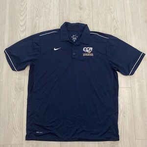 Mens XL Nike dri-fit CCA Athletics golf polo shirt